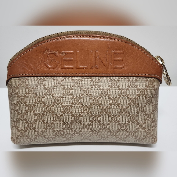 CELINE Vintage Macadam Cosmetic Pouch - Picture 5 of 15